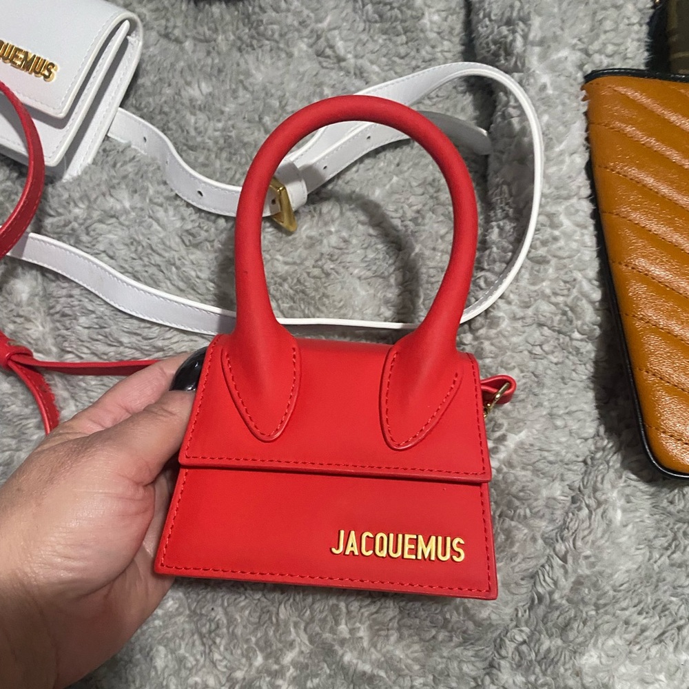 Red mini JACQUEMUS BAG